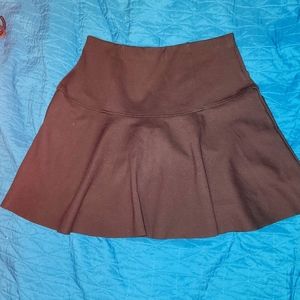 Free People Black Mini Skirt Elastic Waist Stretchy